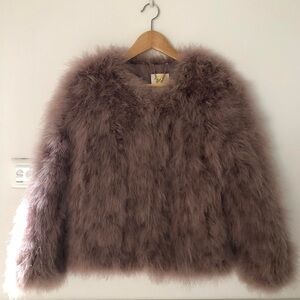 PELLO BELLO FEATHER JACKET